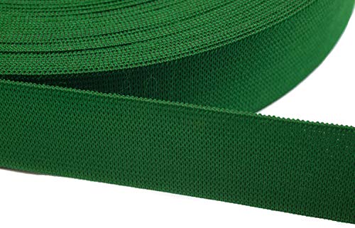 Gummiband zum Nähen 25mm Breit in 20 Farben 16 - dunkelgrün 12 Meter Gummiband zum Nähen 25mm Breit in 20 Farben 16 - dunkelgrün 12 Meter von Jajasio
