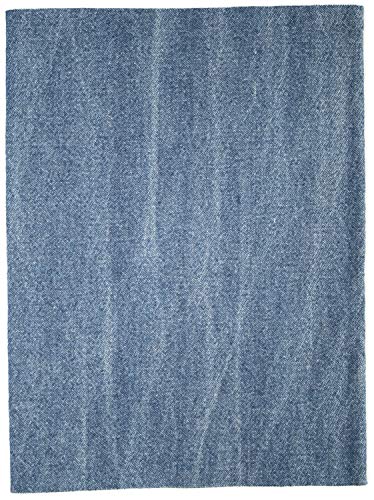 Jajasio 1 Jeans Flicken zum Aufbügeln 100% Baumwolle Bügelflicken Jeans Patches 43 x 20cm - XXL Jeansblau Jeans Reparatur Flicken von Jajasio