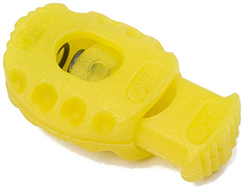 Jajasio 10 Kordelstopper 1 Loch bis 6mm Kordeldurchmesser #07 / Farbe: 06 – gelb von Jajasio
