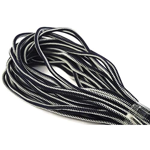 Jajasio 10 m Gummikordel 3mm, Elastische Kordel Auswahl aus 37 Farben Gummischnur Elastische Kordel/Farbe: 24 - schwarz/weiss Jajasio 10 m Gummikordel 3mm, Elastische Kordel Auswahl aus 37 Farben Gummischnur Elastische Kordel/Farbe: 24 - schwarz/weiss von Jajasio