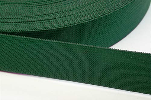 Jajasio 12 Meter Gummiband zum Nähen in 20 Farben elastische Band für Kleid Rock Hosen 16 - dunkelgrün 25mm Jajasio 12 Meter Gummiband zum Nähen in 20 Farben elastische Band für Kleid Rock Hosen 16 - dunkelgrün 25mm von Jajasio