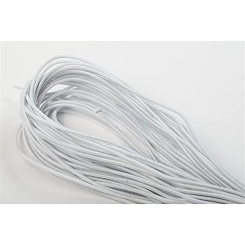 Jajasio Elastische Kordeln/Hutgummi 1mm dick in 19 Farben 01 / Weiss 10 m Jajasio Elastische Kordeln/Hutgummi 1mm dick in 19 Farben 01 / Weiss 10 m von Jajasio