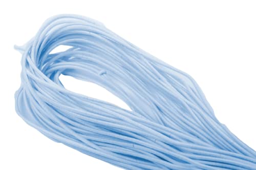 Jajasio Elastische Kordeln/Hutgummi 1mm dick in 19 Farben 13 / hellblau 10 m Jajasio Elastische Kordeln/Hutgummi 1mm dick in 19 Farben 13 / hellblau 10 m von Jajasio