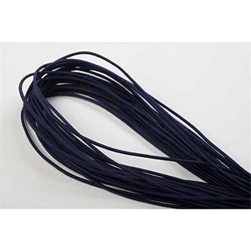Jajasio Elastische Kordeln/Hutgummi 1mm dick in 19 Farben 15 / dunkelblau 10 m Jajasio Elastische Kordeln/Hutgummi 1mm dick in 19 Farben 15 / dunkelblau 10 m von Jajasio