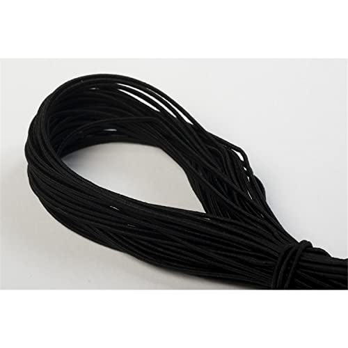 Jajasio Elastische Kordeln/Hutgummi 2,5 mm dick in 19 Farben 19 / schwarz 10 m Jajasio Elastische Kordeln/Hutgummi 2,5 mm dick in 19 Farben 19 / schwarz 10 m von Jajasio