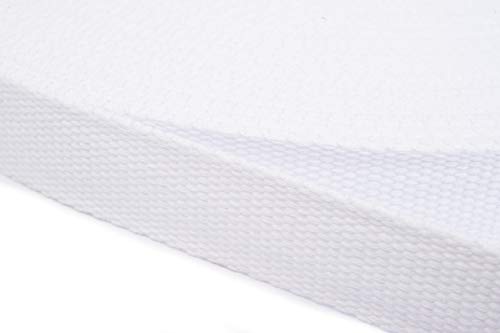 Jajasio Gurtband Baumwolle 15mm Breit, Baumwollgurtband Taschengurtband 01 - Weiss 6 Meter Jajasio Gurtband Baumwolle 15mm Breit, Baumwollgurtband Taschengurtband 01 - Weiss 6 Meter von Jajasio