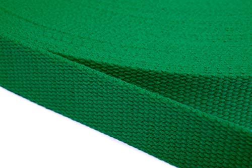 Jajasio Gurtband Baumwolle 30mm Breit, Baumwollgurtband Taschengurtband 16 - grün 6 Meter Jajasio Gurtband Baumwolle 30mm Breit, Baumwollgurtband Taschengurtband 16 - grün 6 Meter von Jajasio