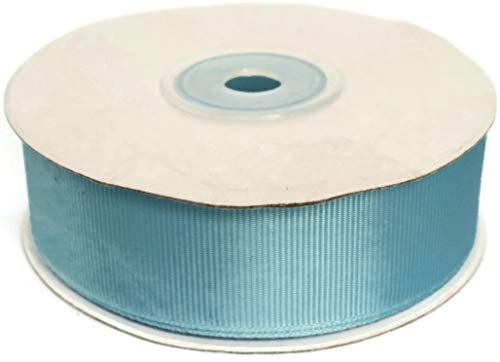 Jajasio Hochwertiges Ripsband 19mm breit, 20 Meter Rolle, Farbe: hellblau #09 Jajasio Hochwertiges Ripsband 19mm breit, 20 Meter Rolle, Farbe: hellblau #09 von Jajasio