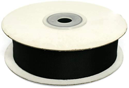 Jajasio Hochwertiges Ripsband 20mm breit, 20 Meter Rolle, Farbe: schwarz #17 Jajasio Hochwertiges Ripsband 20mm breit, 20 Meter Rolle, Farbe: schwarz #17 von Jajasio