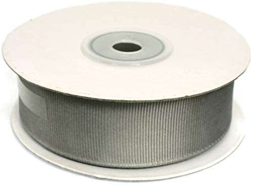 Jajasio Hochwertiges Ripsband 38mm breit, 20 Meter Rolle, Farbe: hellgrau #15 Jajasio Hochwertiges Ripsband 38mm breit, 20 Meter Rolle, Farbe: hellgrau #15 von Jajasio