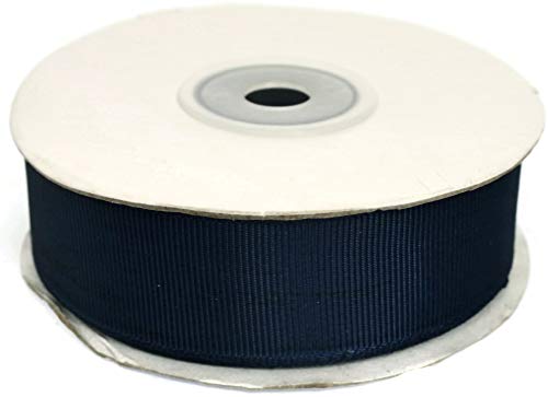 Jajasio Hochwertiges Ripsband 6mm breit, 20 Meter Rolle, Farbe: dunkelblau #11 Jajasio Hochwertiges Ripsband 6mm breit, 20 Meter Rolle, Farbe: dunkelblau #11 von Jajasio