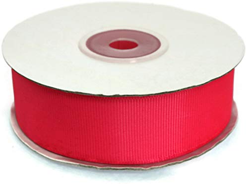 Jajasio Hochwertiges Ripsband 9mm breit, 20 Meter Rolle, Farbe: pink-Himbeere #12 Jajasio Hochwertiges Ripsband 9mm breit, 20 Meter Rolle, Farbe: pink-Himbeere #12 von Jajasio