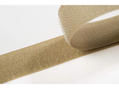 Jajasio Klettband bunt zum Nähen zum aufnähen, 20 mm, Dunkelbeige #04 25 Meter Flausch und Haken Jajasio Klettband bunt zum Nähen zum aufnähen, 20 mm, Dunkelbeige #04 25 Meter Flausch und Haken von Jajasio