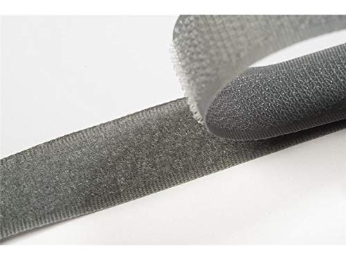 Jajasio Klettband bunt zum Nähen zum aufnähen, 20 mm, Mittelgrau #35 25 Meter Flausch und Haken Jajasio Klettband bunt zum Nähen zum aufnähen, 20 mm, Mittelgrau #35 25 Meter Flausch und Haken von Jajasio