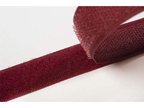 Jajasio Klettband bunt zum Nähen zum aufnähen, 20 mm, dunkelrot #12 4 Meter Flausch und Haken Jajasio Klettband bunt zum Nähen zum aufnähen, 20 mm, dunkelrot #12 4 Meter Flausch und Haken von Jajasio