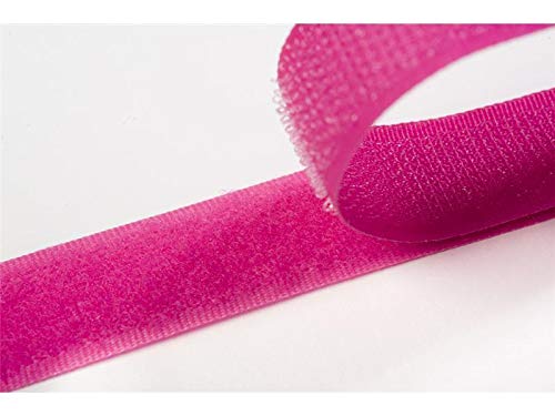 Jajasio Klettband bunt zum Nähen zum aufnähen, 20 mm, pink #09 25 Meter Flausch und Haken Jajasio Klettband bunt zum Nähen zum aufnähen, 20 mm, pink #09 25 Meter Flausch und Haken von Jajasio