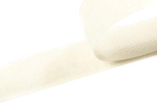 Jajasio Klettband bunt zum Nähen zum aufnähen, 25 mm, beige #02 25 Meter Flausch und Haken von Jajasio