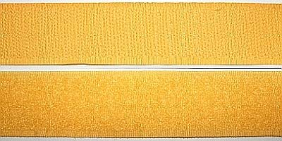 Jajasio Klettband selbstklebend Extra Stark, 20 mm, gelb #05 10 Meter, selbstklebendes Klettband von Jajasio