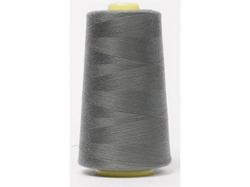 Jajasio Overlockgarn 50/2 in 200 Farben 5000 Yards (4570 Meter) - Beige/Grau - 739 Nähgarn für Overlock-Nähmaschinen von Jajasio