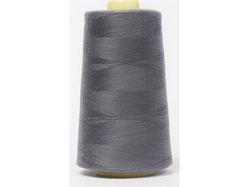 Jajasio Overlockgarn 50/2 in 200 Farben 5000 Yards (4570 Meter) - Beige/Grau - 743 Nähgarn für Overlock-Nähmaschinen von Jajasio