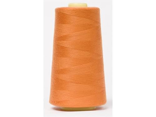 Jajasio Overlockgarn 50/2 in 200 Farben 5000 Yards (4570 Meter) - Creme/Gelb/Orange - 521 Nähgarn für Overlock-Nähmaschinen von Jajasio