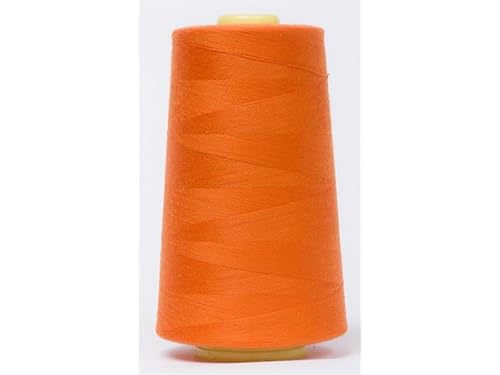 Jajasio Overlockgarn 50/2 in 200 Farben 5000 Yards (4570 Meter) - Creme/Gelb/Orange - 525 Nähgarn für Overlock-Nähmaschinen von Jajasio