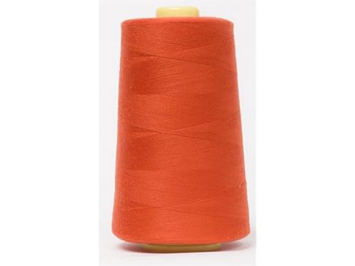 Jajasio Overlockgarn 50/2 in 200 Farben 5000 Yards (4570 Meter) - Creme/Gelb/Orange - 527 Nähgarn für Overlock-Nähmaschinen von Jajasio