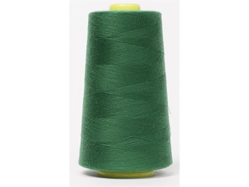 Jajasio Overlockgarn 50/2 in 200 Farben 5000 Yards (4570 Meter) - Grün/Oliv - 630 Nähgarn für Overlock-Nähmaschinen von Jajasio