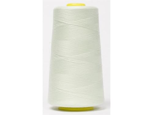 Jajasio Overlockgarn 50/2 in 200 Farben 5000 Yards (4570 Meter) - Türkis/Marine -602 Nähgarn für Overlock-Nähmaschinen von Jajasio