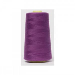 Jajasio Overlockgarn 50/2 in 200 Farben 5000 Yards (4570 Meter) - Violett/Magenta - 651 Nähgarn für Overlock-Nähmaschinen von Jajasio