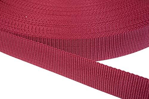Jajasio PP Gurtband 20mm breit aus Polypropylen, 1.2mm Stark in 41 Farben 20 - Ziegelrot 6 Meter Jajasio PP Gurtband 20mm breit aus Polypropylen, 1.2mm Stark in 41 Farben 20 - Ziegelrot 6 Meter von Jajasio