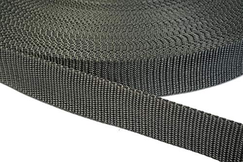 Jajasio PP Gurtband 30mm breit aus Polypropylen, 1.2mm Stark in 41 Farben 39 - dunkelgrau 50 Meter Jajasio PP Gurtband 30mm breit aus Polypropylen, 1.2mm Stark in 41 Farben 39 - dunkelgrau 50 Meter von Jajasio