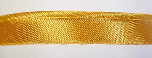 Jajasio Paspelband Satin, in 40 Farben, Biesenband Atlas/Farbe: gelb/Gold von Jajasio