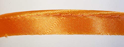 Jajasio Paspelband Satin, in 40 Farben, Biesenband Atlas/Farbe: orange von Jajasio