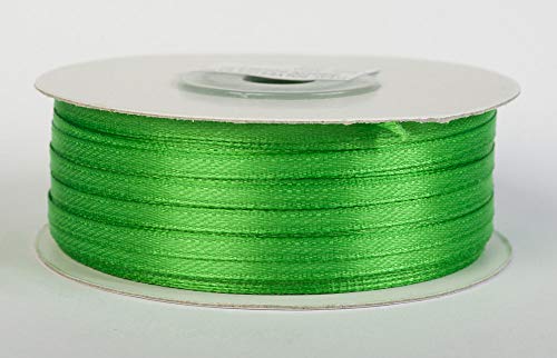 Jajasio Satinband 100 Yard-Rolle, 3mm breit, Auswahl aus 50 Farben/Farbe: 18 - frühlingsgrün, Geschenkband, Schleifenband Jajasio Satinband 100 Yard-Rolle, 3mm breit, Auswahl aus 50 Farben/Farbe: 18 - frühlingsgrün, Geschenkband, Schleifenband von Jajasio