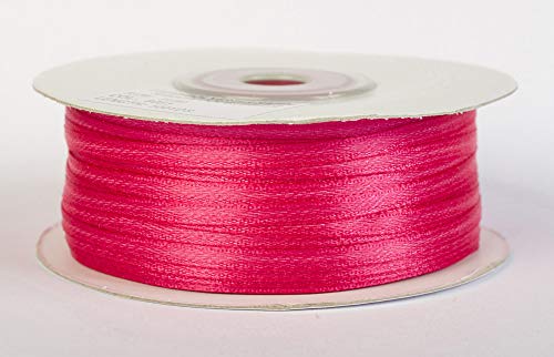 Jajasio Satinband 100 Yard-Rolle, 3mm breit, Auswahl aus 50 Farben/Farbe: 35 - Himbeere, Geschenkband, Schleifenband Jajasio Satinband 100 Yard-Rolle, 3mm breit, Auswahl aus 50 Farben/Farbe: 35 - Himbeere, Geschenkband, Schleifenband von Jajasio