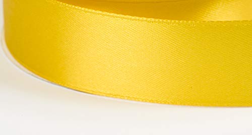 Jajasio Satinband 30 Yard-Rolle, 18mm breit, Auswahl aus 50 Farben/Farbe: 06 - gelb, Geschenkband, Schleifenband Jajasio Satinband 30 Yard-Rolle, 18mm breit, Auswahl aus 50 Farben/Farbe: 06 - gelb, Geschenkband, Schleifenband von Jajasio