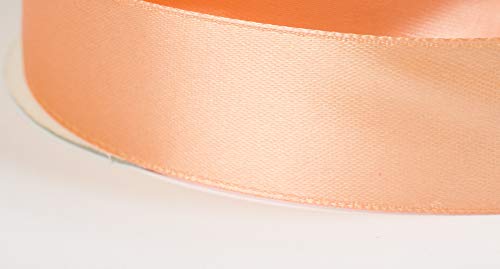 Jajasio Satinband 30 Yard-Rolle, 18mm breit, Auswahl aus 50 Farben/Farbe: 12 - lachs, Geschenkband, Schleifenband Jajasio Satinband 30 Yard-Rolle, 18mm breit, Auswahl aus 50 Farben/Farbe: 12 - lachs, Geschenkband, Schleifenband von Jajasio