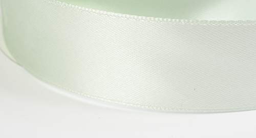 Jajasio Satinband 30 Yard-Rolle, 18mm breit, Auswahl aus 50 Farben/Farbe: 13 - Mint, Geschenkband, Schleifenband von Jajasio