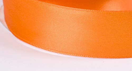 Jajasio Satinband 30 Yard-Rolle, 25mm breit, Auswahl aus 50 Farben/Farbe: 08 - orange, Geschenkband, Schleifenband Jajasio Satinband 30 Yard-Rolle, 25mm breit, Auswahl aus 50 Farben/Farbe: 08 - orange, Geschenkband, Schleifenband von Jajasio