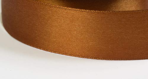 Jajasio Satinband 30 Yard-Rolle, 9mm breit, Auswahl aus 50 Farben/Farbe: 09 - Kupfer, Geschenkband, Schleifenband Jajasio Satinband 30 Yard-Rolle, 9mm breit, Auswahl aus 50 Farben/Farbe: 09 - Kupfer, Geschenkband, Schleifenband von Jajasio