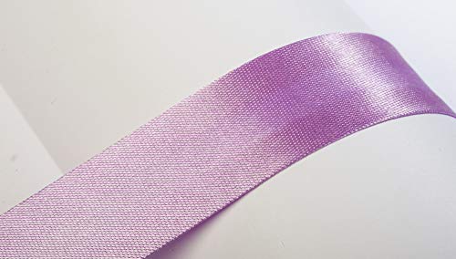 Jajasio Schrägband, 10m, Atlas (Satin), 19mm, gefalzt 29 ? Orchid, Textilband, Einfassband in 40 Farben von Jajasio