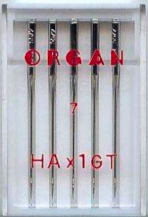 Nähmaschinennadeln Organ, HA x 1 GT Seidenkrepp, Stärke 55#137 Nähmaschinennadeln Organ, HA x 1 GT Seidenkrepp, Stärke 55#137 von Jajasio