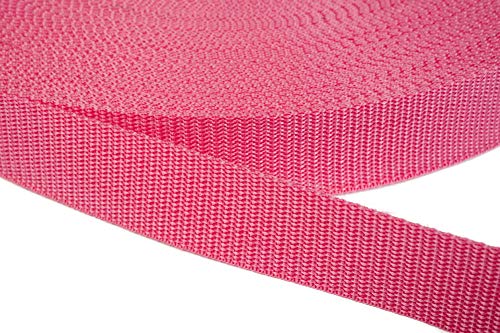 PP Gurtband 20mm breit aus Polypropylen, 1.2mm Stark in 41 Farben 13 - pink 12 Meter PP Gurtband 20mm breit aus Polypropylen, 1.2mm Stark in 41 Farben 13 - pink 12 Meter von Jajasio