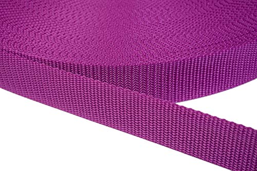 PP Gurtband 50mm breit aus Polypropylen, 1.2mm Stark in 41 Farben 22 - violettrot 6 Meter PP Gurtband 50mm breit aus Polypropylen, 1.2mm Stark in 41 Farben 22 - violettrot 6 Meter von Jajasio