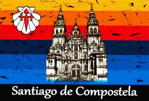 Aufkleber Kathedrale Santiago de Compostela von Jakobsweg [Bewahrer]