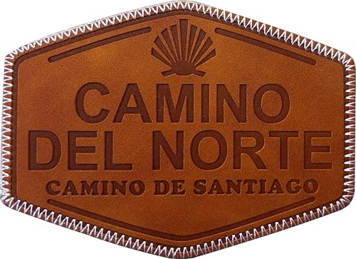 Aufnäher/Aufbügler Camino del Norte aus Kunstleder von Jakobsweg [Bewahrer]