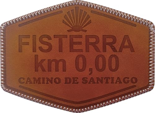 Aufnäher/Aufbügler Fisterra aus Kunstleder von Jakobsweg [Bewahrer]