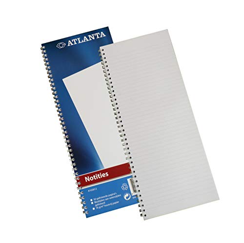Jalema 2103012000 Notizbücher, einfach und mit Kohlepapier 330 x 135 mm, 5er Packung von Jalema