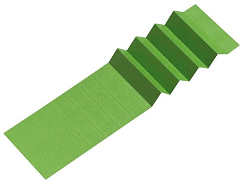 Jalema 2584750000 Beschriftungsstreifen für Alzicht Sichtreiter, 65 mm Grün, Verpackung 325 Stück von Jalema